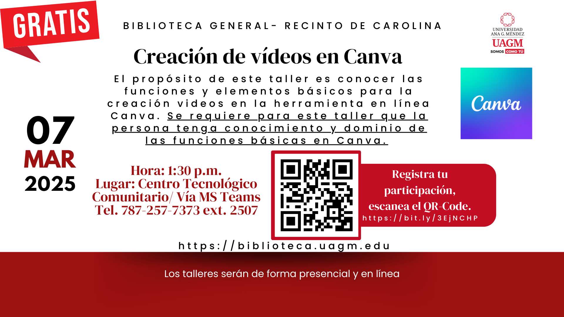 taller videos en Canva